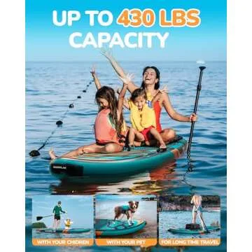 BIGFLY Inflatable SUP Board - Family & Pet Friendly