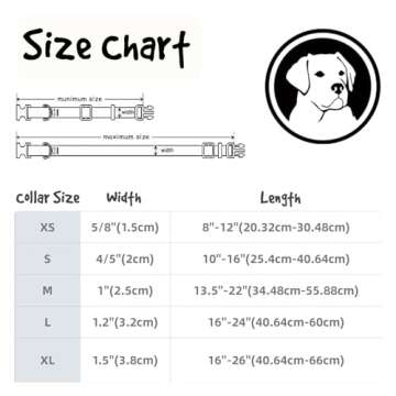 MR. CHUBBYFACE Pink Dog Collar, Cute Dog Collar with Bowtie, Summer Adjustable Girl Boy Collar with Metal Buckle, Durable Collars for Small Medieum Large Dogs