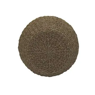 Stylish Seagrass Storage Basket Side Table for Home