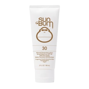 Sun Bum Mineral SPF 50 Sunscreen Body Lotion| Broad Spectrum Moisturizing Facial Sunblock with Vitam...