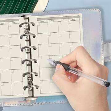 Harphia A7 Planner Refill - Quality 100gsm, 45 Sheets for 6-Rings Binder