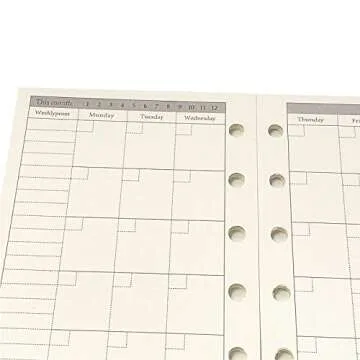 Harphia A7 Planner Refills - Quality Paper & Design