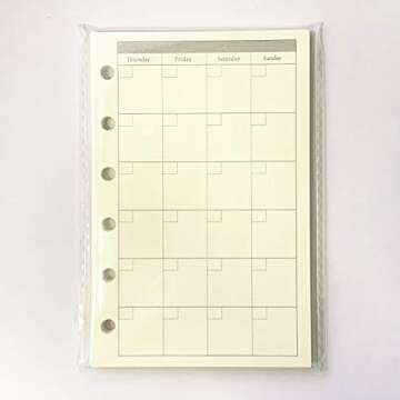 Harphia A7 Planner Refills - Quality Paper & Design