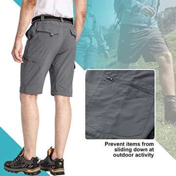 Toomett Convertible Hiking Pants: Quick Dry & Lightweight