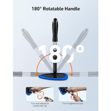 AstroAI Windshield Cleaner with Extendable Handle