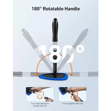 AstroAI Windshield Cleaner with Extendable Handle