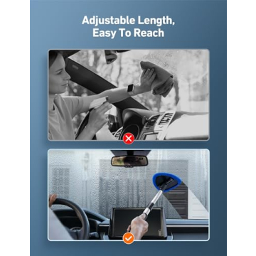 AstroAI Windshield Cleaner with Extendable Handle