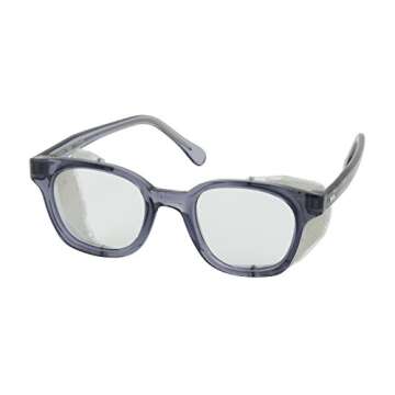 Bouton 249-5907-400 5900 Traditional Eyewear with Smoke Propionate Full Frame and Clear Anti-Scratch...
