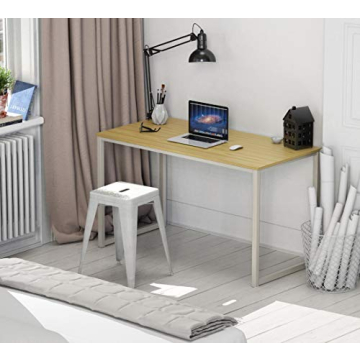 SHW Home Office 48-Inch Desk - Stylish & Durable Workspace