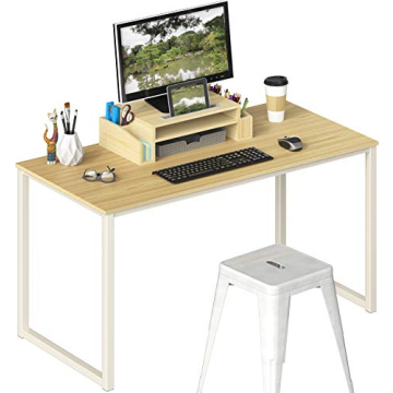 SHW Home Office 48-Inch Desk - Stylish & Durable Workspace