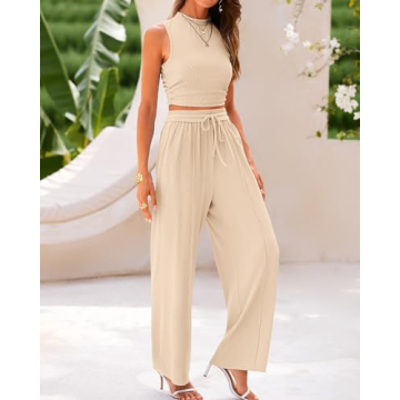 BTFBM Women’s Summer 2 Piece Outfit for Stylish Comfort