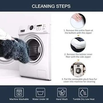 Shop Large Bean Bag Bed for Dogs and Humans, 67" x 38"