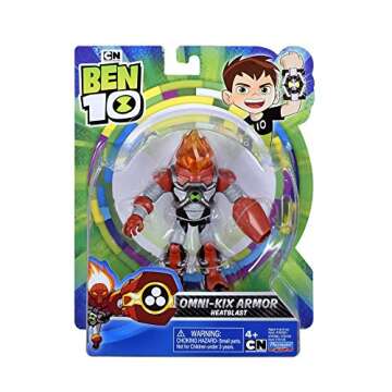 Ben 10 Armored Heatblast Figure