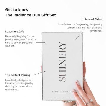 Shinery Radiance Wash Jewelry Cleaner Set for Sparkling Shine