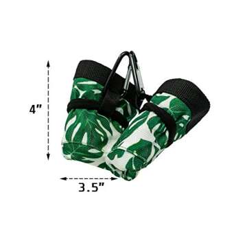 Portable Dog Bowl and Travel Dog Bowls for Dog Hiking Walking Travel & Outdoor Adventure | 2 Pack clippable Dog Travel Bowl | Food & Water | Perfect Dog Accessories for Large Dogs & Small