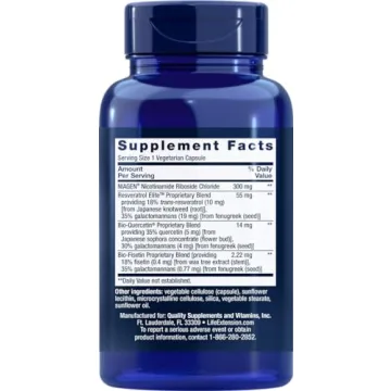 Life Extension NAD+ Cell Regenerator for Enhanced Energy