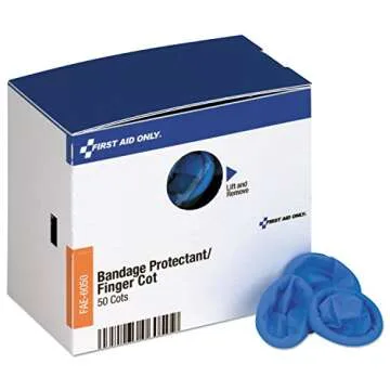 First Aid Only FAE-6150 SmartCompliance Refill Finger Cots, 50 Count