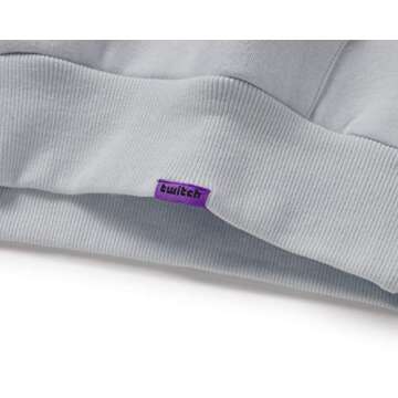 Stylish Twitch Embossed Glitch Hoodie for Gamers