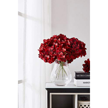 KISLOHUM Hydrangea Silk Flowers for Weddings & Decor