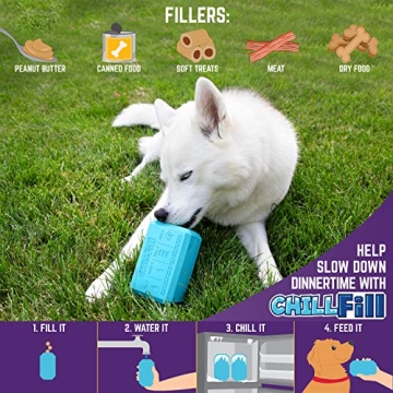 Chew King Chill Fill Durable Dog Toy for All Breeds