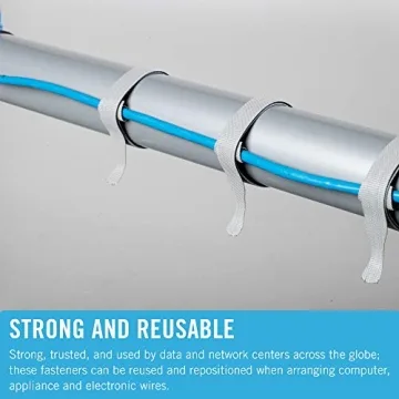 VELCRO Brand 150pk Cable Ties | Reusable & Eco-Friendly