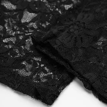 Elegant BABEYOND Lace Gloves for Women – Perfect for Weddings