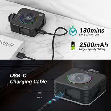 SmallRig P108 RGB Video Light for Photography & Vlogging