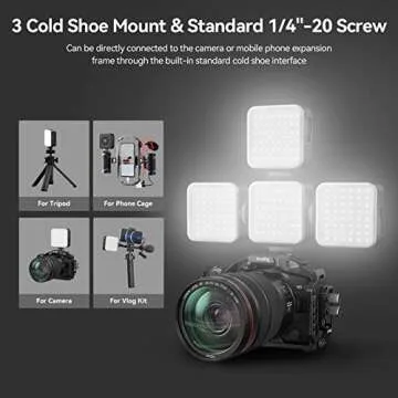 SmallRig P108 RGB Video Light for Photography & Vlogging