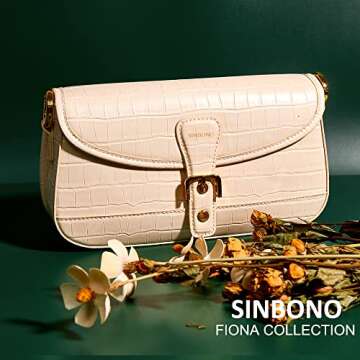 Stylish SINBONO Small Vegan Leather Purses for Women