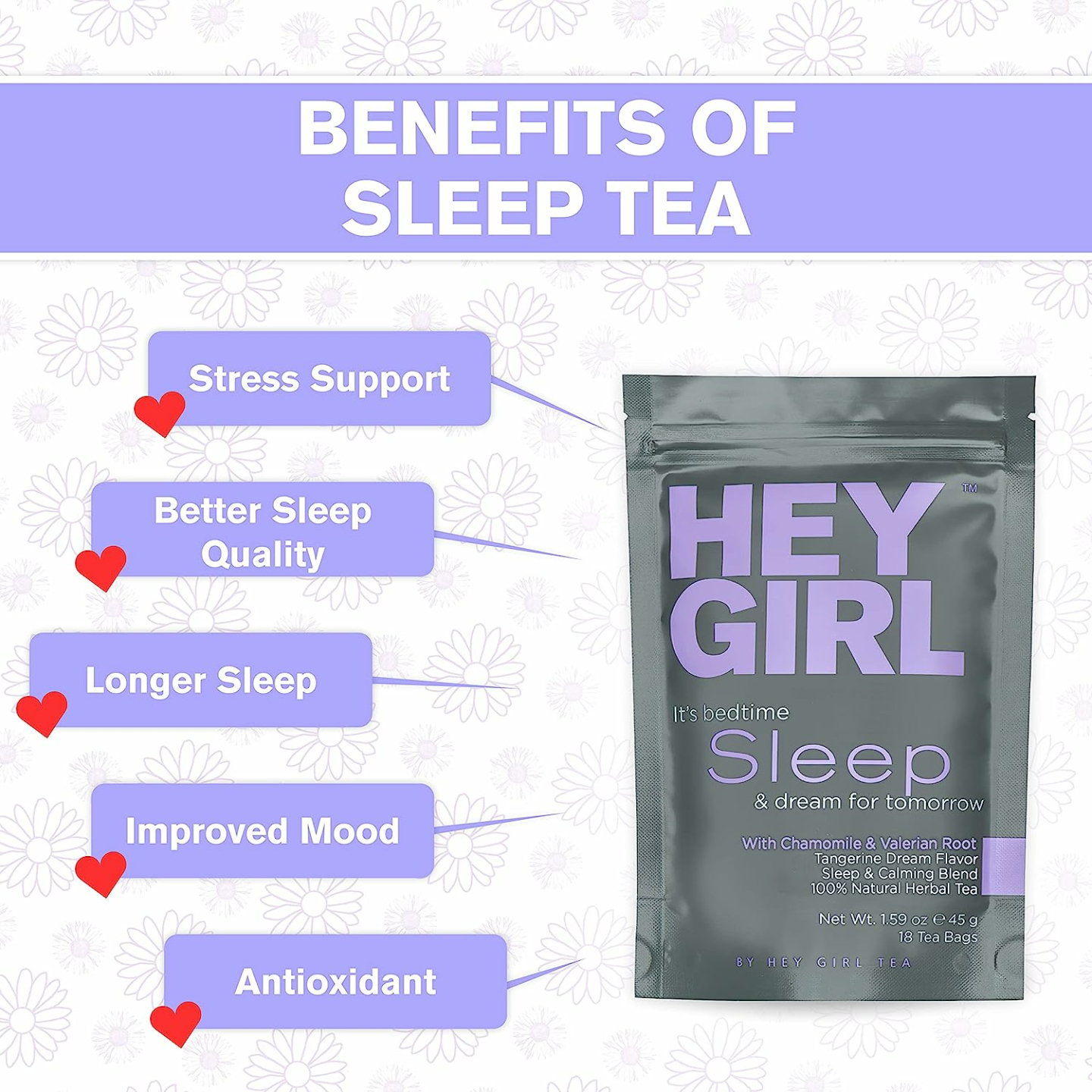 Relaxing Sleep Tea - Herbal Blend for Calm Nights