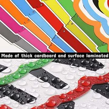 Outus 22 Pieces Classroom Bulletin Board Decor Growth Mindset Posters Banners Teacher Educational Poster Positive Sayings Accents Display Set for Elementary Middle School Nursery Bedroom(Light Color)