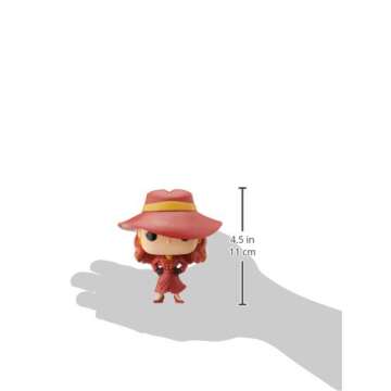 Funko POP! TV: Carmen Sandiego - Carmen Sandiego Collectible Figure, Multicolor