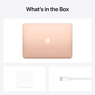 Renewed Late 2020 Apple MacBook Air – M1 Chip 8GB RAM 256GB SSD Gold