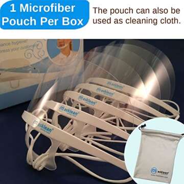 Masklean Anti-Fog Face Shields - Safety Meets Comfort