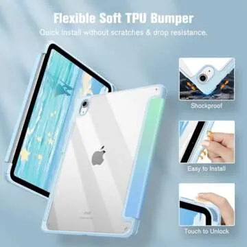 Fintie Hybrid Slim Case for iPad – Shockproof & Stylish