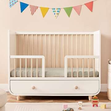 UBBCARE Muslin Crib Sheets for Boys and Girls, 28 X 52 Inches Cotton Fitted Baby Crib Sheet for Standard Crib and Toddler Mattresses, Ultra-Soft and Hypoallergenic Neutral Nursery Sheets - Shadow