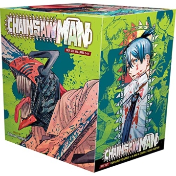 Chainsaw Man Box Set: Includes Volumes 1-11, Perfect for Collectors!