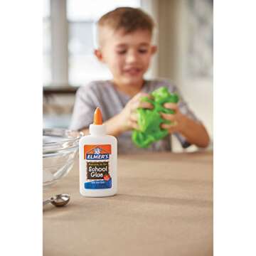 Elmer's E308 Washable School Glue, 7.62 oz, Liquid