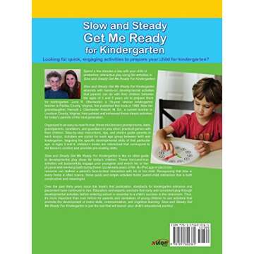 Slow and Steady Get Me Ready For Kindergarten: 260 Activities To Do With Your Child From Age 0 to 5