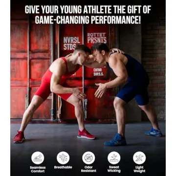 Powerlifting Singlet - High Performance Wrestling Singlet for Men