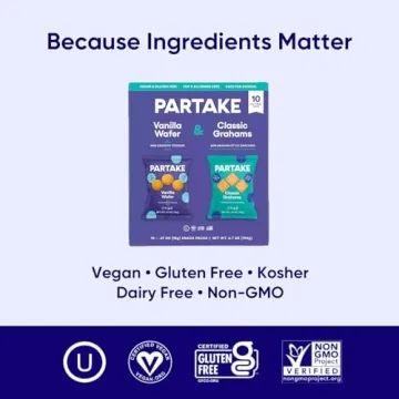 Partake Variety Pack: Gluten Free Guilt-Free Snack Treats