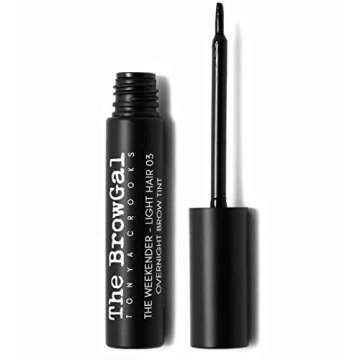 The BrowGal - Weekender Light Hair 03 – Overnight Brow Tint, Waterproof Eyebrow Gel for Long Lasti...