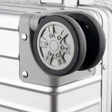 TRAVELKING Aluminum Carry On Luggage with TSA Lock