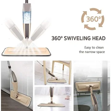 Beyoco Microfiber Spray Mop - Efficient Floor Cleaner