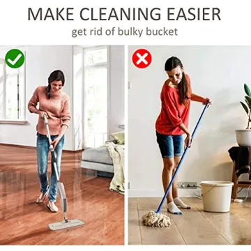 Beyoco Microfiber Spray Mop - Efficient Floor Cleaner