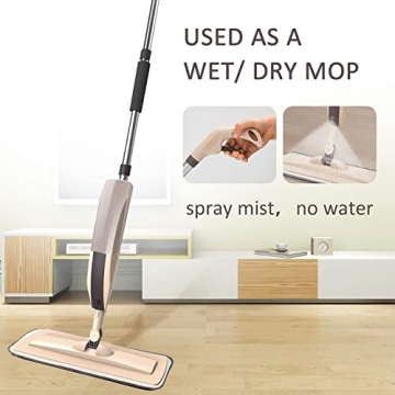 Beyoco Microfiber Spray Mop - Efficient Floor Cleaner