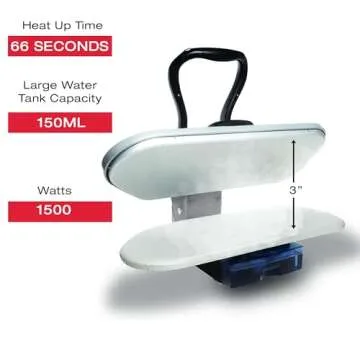 SINGER Intelligent Steam Press with Non-stick Surface 1500W