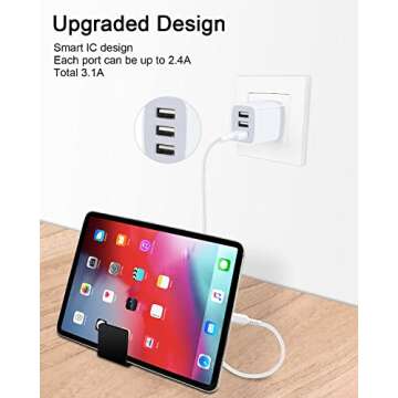 AILKIN USB Charger Cube for Fast Charging Multiple Devices