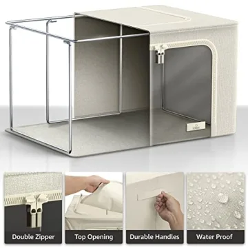 Durable Stackable Storage Bins for Home Organization