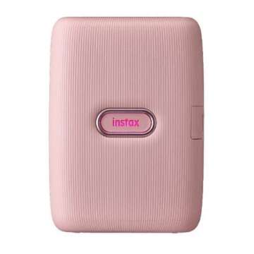 Fujifilm Instax Mini Link Smartphone Printer (Dusky Pink) + Fuji Instax Mini Film (40 Sheets)